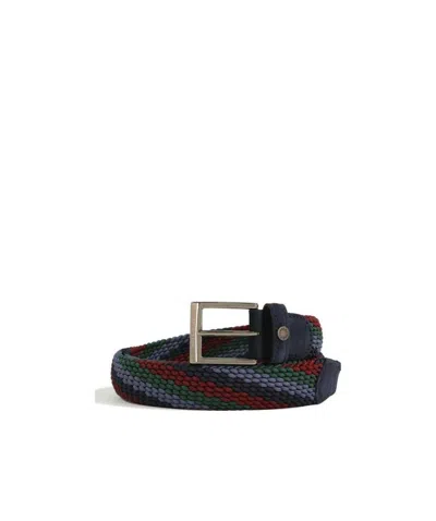 Paul & Shark Logo Belt In Black