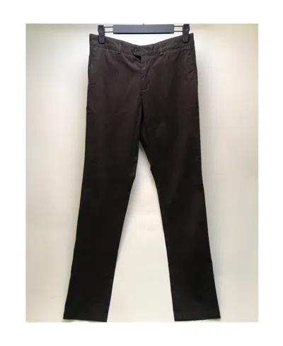 Paul & Shark Logo Casual Pants In Black