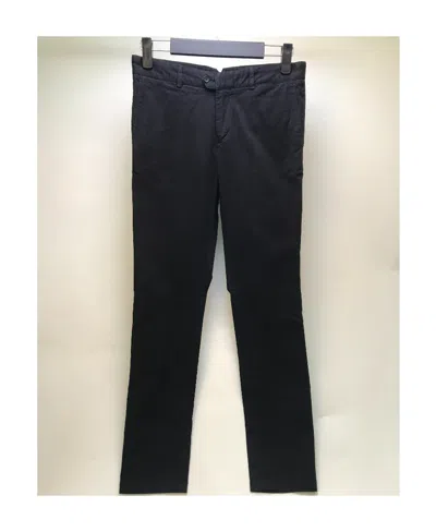 Paul & Shark Logo Casual Pants In Black