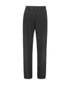 Paul & Shark Logo Casual Pants In Black