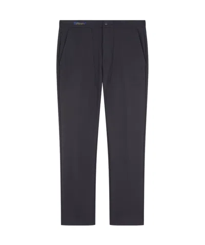 Paul & Shark Logo Casual Pants In Black