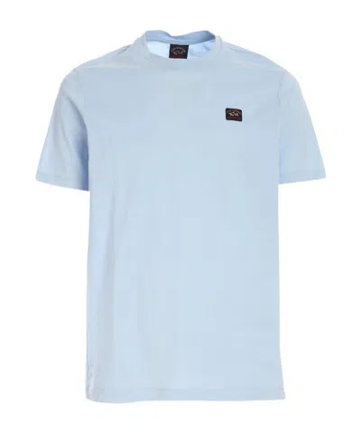 Paul & Shark Logo Decal T-shirt In Blue