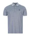 Paul & Shark Logo Details Polo Shirt In Gray