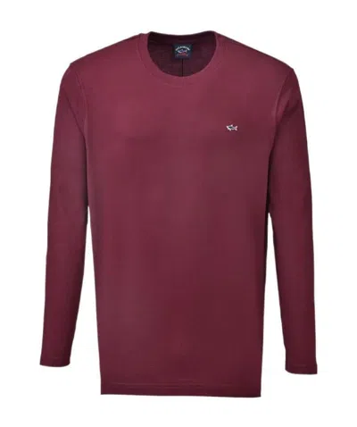 Paul & Shark Logo Details T-shirt In Red
