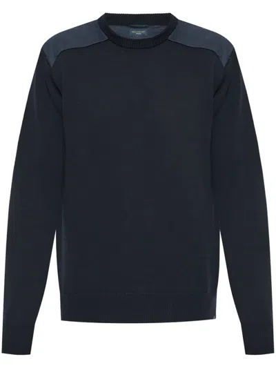 PAUL & SHARK LOGO-EMBROIDERED JUMPER