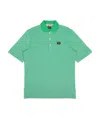 Paul & Shark Logo Embroidered Polo Shirt In Green