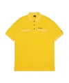 Paul & Shark Logo Embroidered Polo Shirt In Yellow