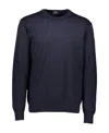 Paul & Shark Logo Embroidered Sweatshirt In Black