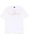 Paul & Shark Logo-embroidered T-shirt In White