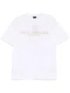 Paul & Shark Logo-embroidered T-shirt In White
