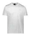 Paul & Shark V-collar Short-sleeved T-shirt In White