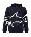 Paul & Shark Logo Hat Casual Jacket In Black