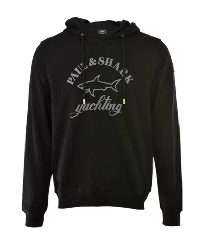 PAUL & SHARK LOGO HOODED SWEATER