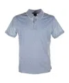 Paul & Shark Light Blue Short-sleeved Polo Shirt In Cotton In Blue