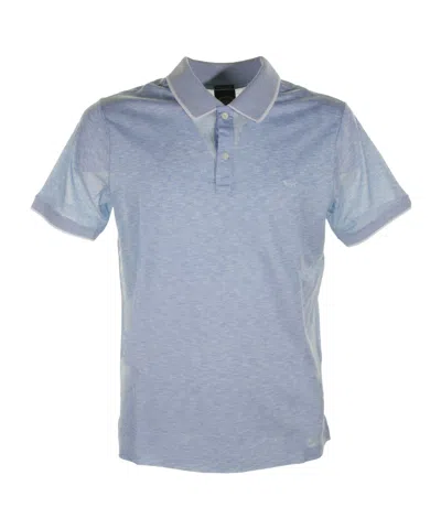 PAUL & SHARK LOGO LAPEL POLO SHIRT