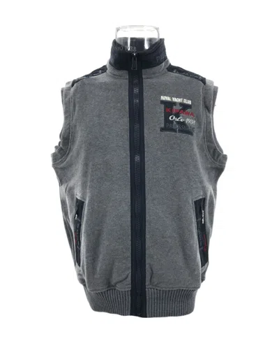 Paul & Shark Logo Leisure Vest In Black
