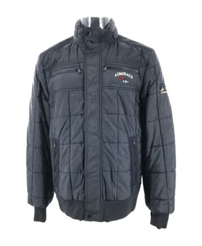 Paul & Shark Logo Long-sleeved Cotton Suit In Black