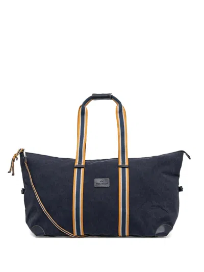 Paul & Shark Logo-patch Holdall In Blue