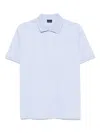 Paul & Shark Logo-patch Polo Shirt In Blue