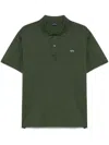 Paul & Shark Logo-patch Polo Shirt In Green