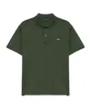 Paul & Shark Logo-patch Polo Shirt In Green