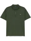 Paul & Shark Logo-patch Polo Shirt In Grün
