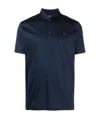 Paul & Shark Polo In Cotone Piqué In Black