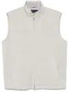 Paul & Shark Light Grey Sleeveless Jacket In Grey