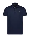 Paul & Shark Polo In Cotone Piqué In Black