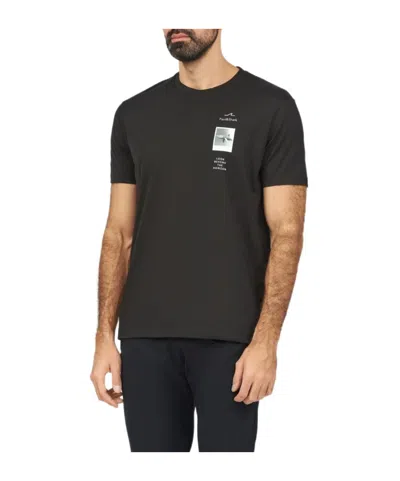 Paul & Shark Logo-print Cotton T-shirt In Black