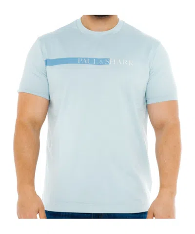 Paul & Shark Logo-print Cotton T-shirt In White