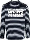 Paul & Shark Logo-print Striped T-shirt