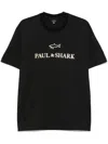 Paul & Shark Logo-print T-shirt In Black