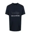 Paul & Shark Logo-print T-shirt In Black