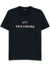 Paul & Shark Logo-print T-shirt In Blue