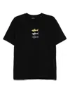 Paul & Shark Sharks Print Cotton Jersey T-shirt Clothing In Schwarz