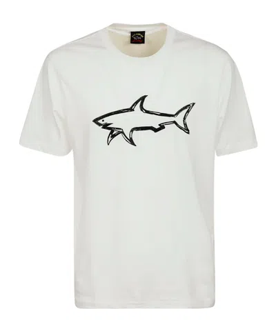 Paul & Shark Logo-print T-shirt In White
