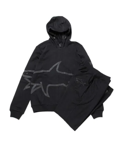 Paul & Shark Logo Set In Black