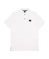 Paul & Shark Logo Short-sleeved Polo Shirt In White