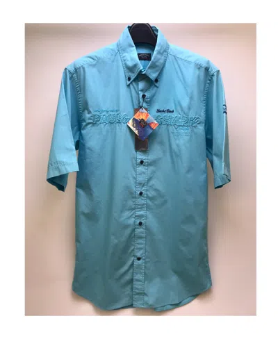 Paul & Shark Logo Short-sleeved Shirt In Blue