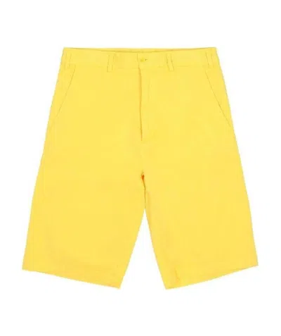 Paul & Shark Logo Shorts In Yellow