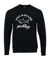 Paul & Shark Logo Sweater In Black