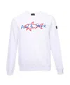 Paul & Shark Logo Sweater In White