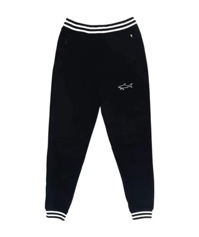 Paul & Shark Logo Sweatpants In Black