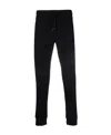 Paul & Shark Super Soft Stretch Sweatpants With Reflex Logo In Black