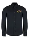 Paul & Shark Cotton Shirt With Button-down Collar