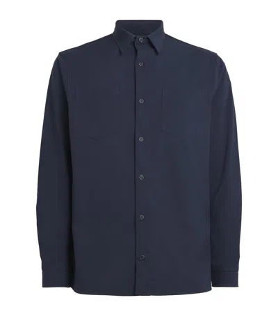 Paul & Shark Long-sleeve Shirt In Blue