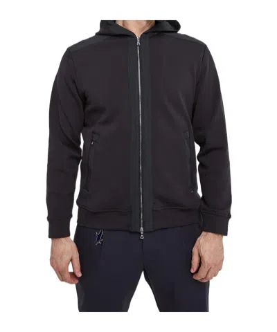 Paul & Shark Long Sleeve Sweatshirt In Navy Blue