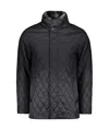 Paul & Shark Long-sleeved Quilted Jacket In Black