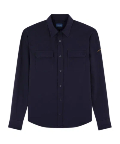 Paul & Shark Long-sleeved Shirt In Black